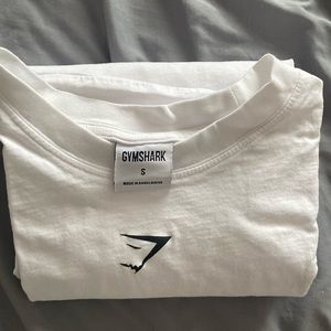 White Gymshark Oversized T-Shirt